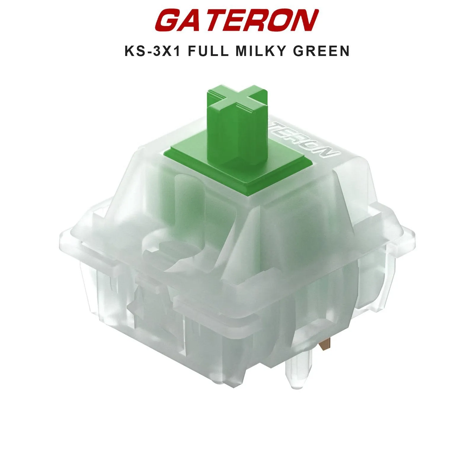 Gateron KS-3X1 Full Milky Switches