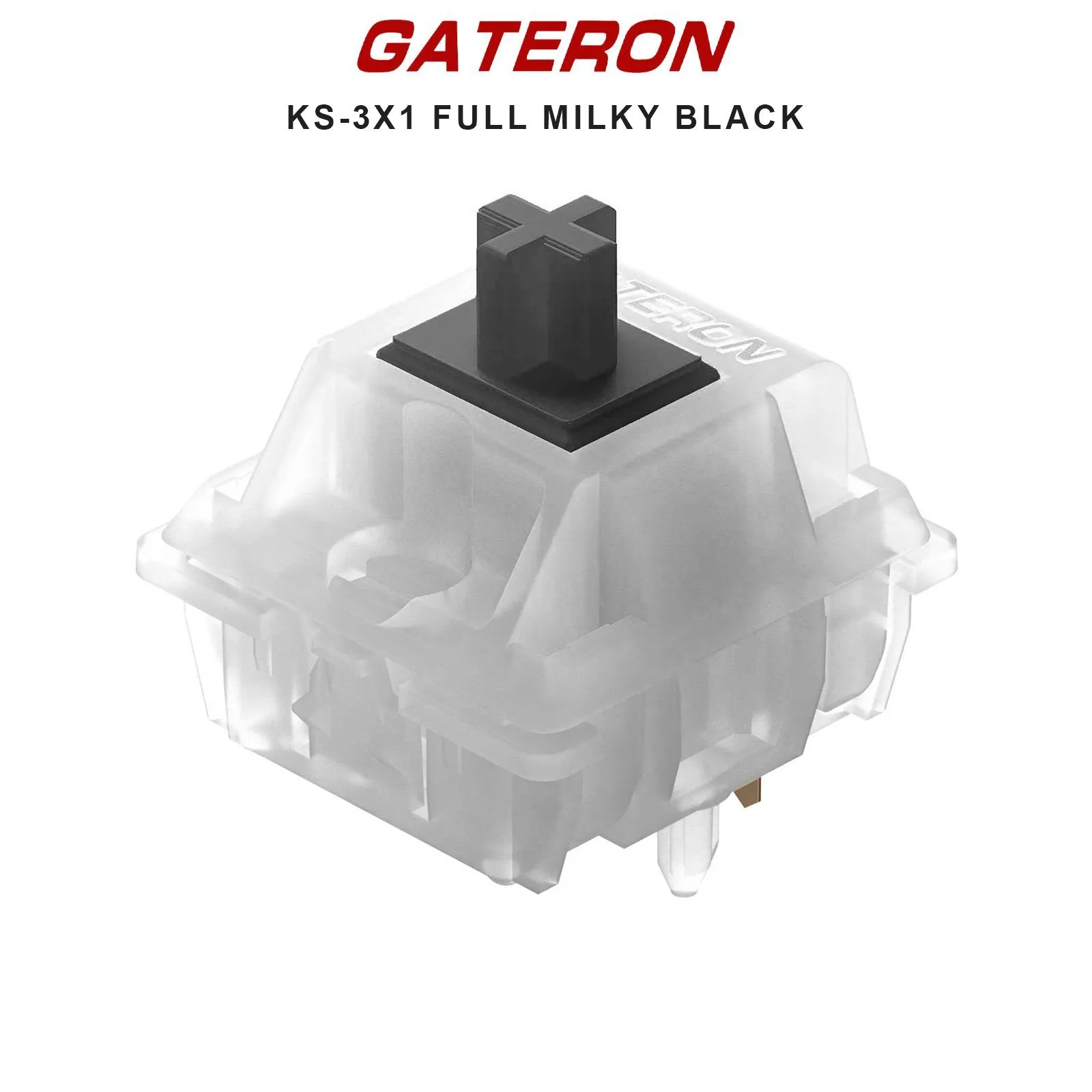 Gateron KS-3X1 Full Milky Switches