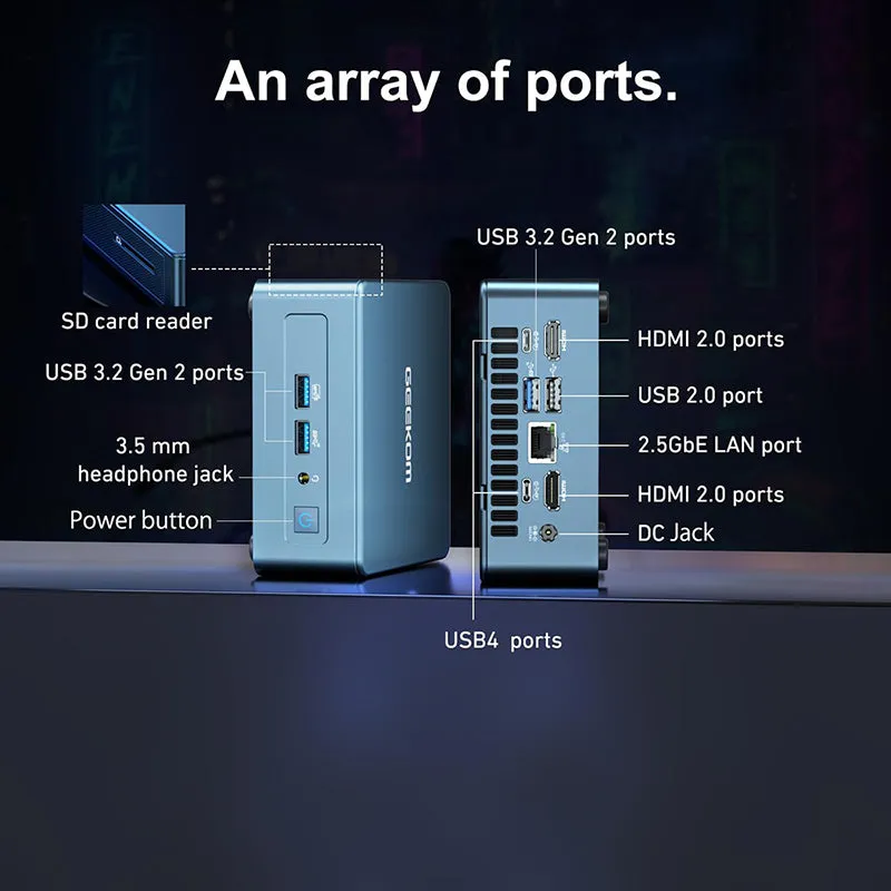 GEEKOM IT13 Mini PC 13th Gen Intel Core i7