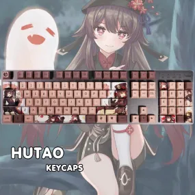 Genshin Impact Hu Tao Keycaps