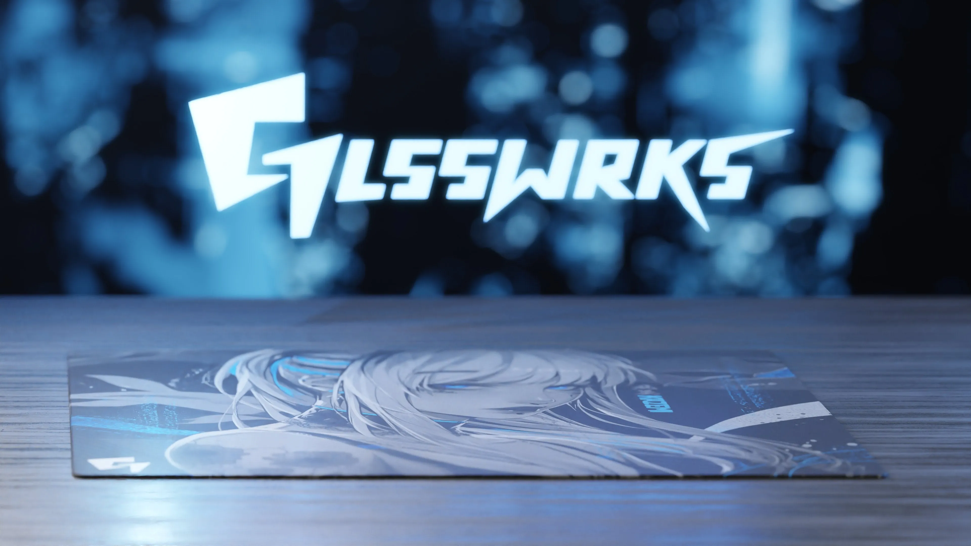 GLSSWRKS Kazemi Glass Mouse Pad