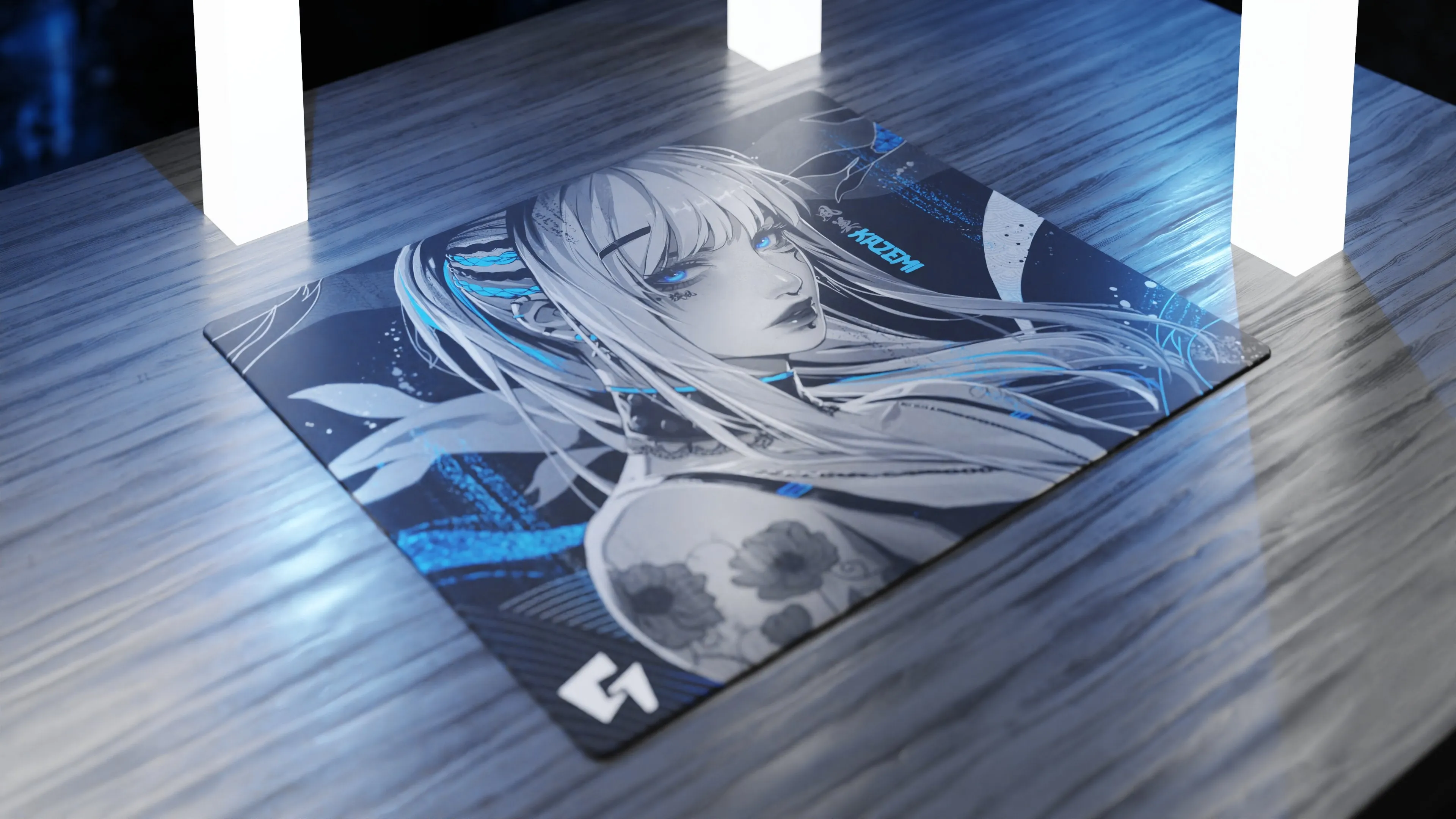 GLSSWRKS Kazemi Glass Mouse Pad