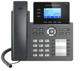 Grandstream GRP2604P 3 Line IP Phone 6 SIP Accounts HD Audio POE