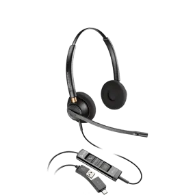 HP Poly EncorePro EP525 USB-A & USB-C Headset