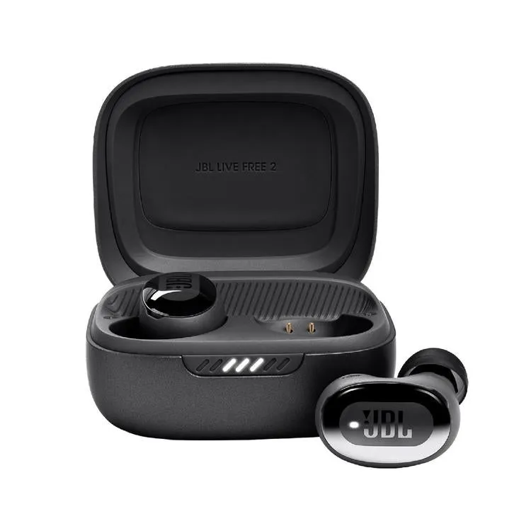 JBL Live Free 2 | Écouteurs intra-auriculaires - 100% Sans fil - Bluetooth - Smart Ambient - Microphones - Noir