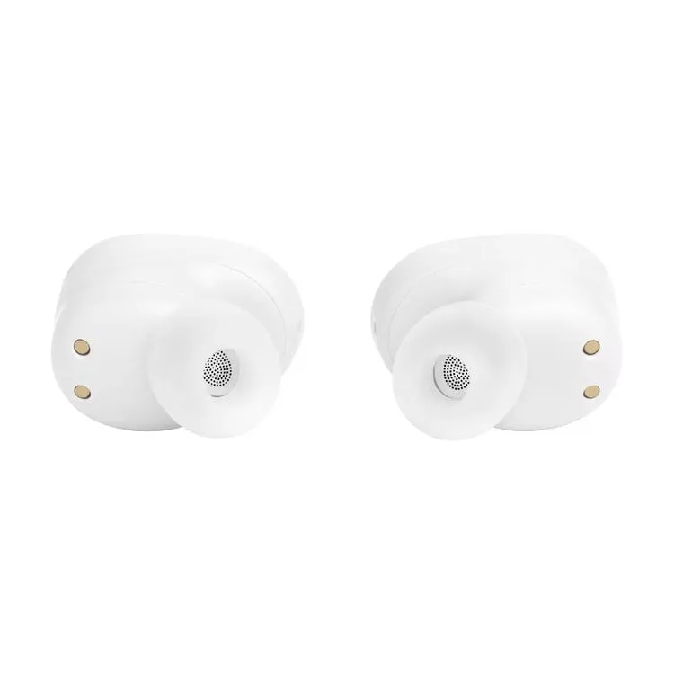 JBL Tune Buds | Écouteurs intra-auriculaires - 100% Sans fil - Bluetooth - Réduction de bruit - 4 microphones - Blanc