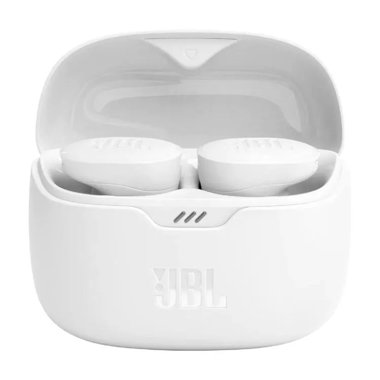 JBL Tune Buds | Écouteurs intra-auriculaires - 100% Sans fil - Bluetooth - Réduction de bruit - 4 microphones - Blanc