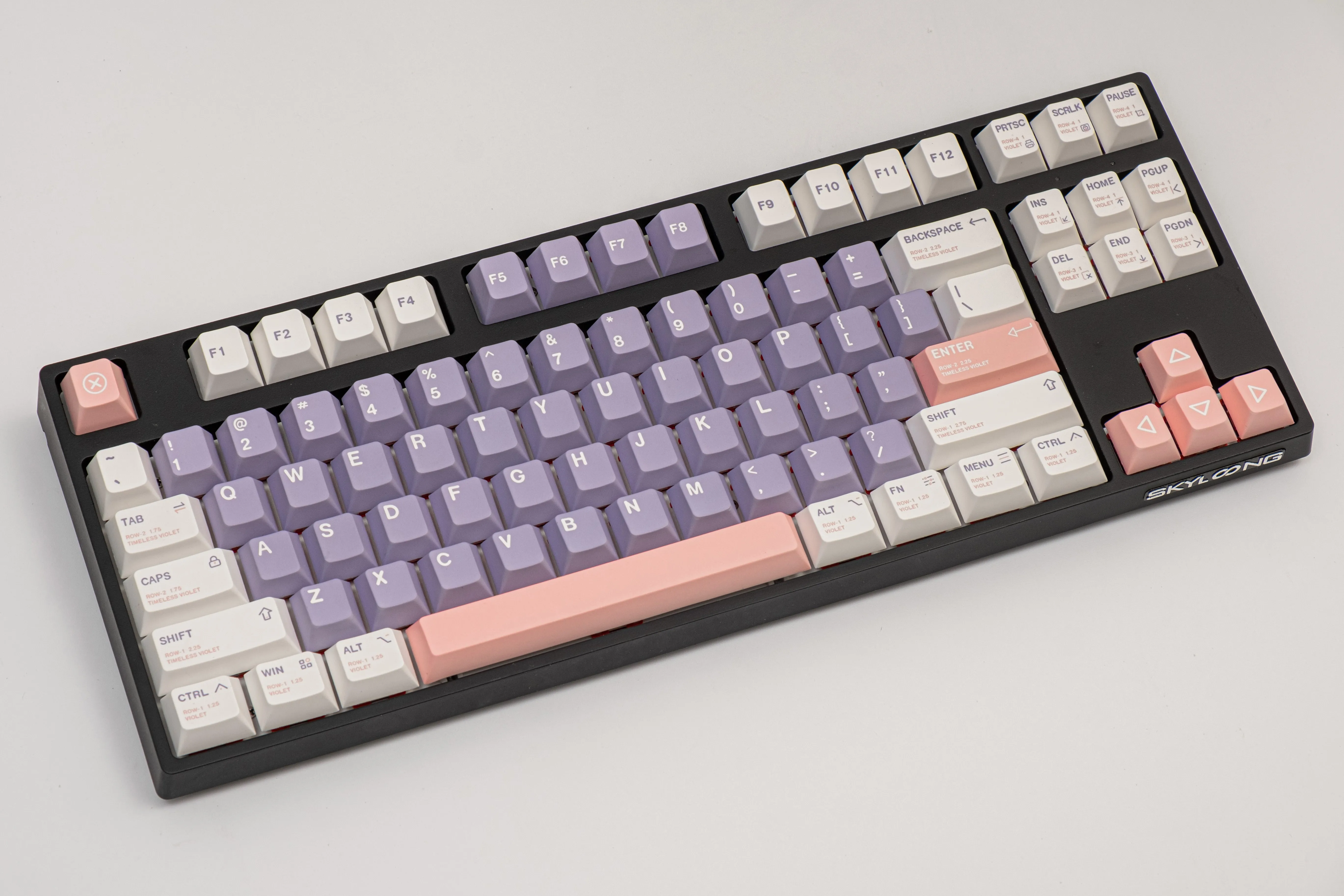 Keebmonkey Timeless Violet Cherry Profile Keycap Set