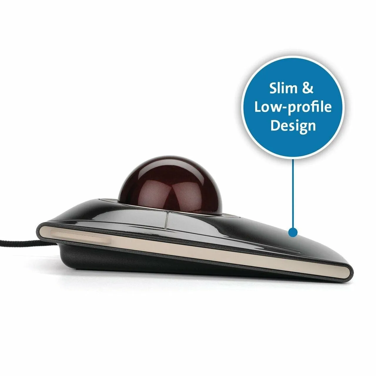 Kensington Slimblade Trackball Mouse Wired Professional