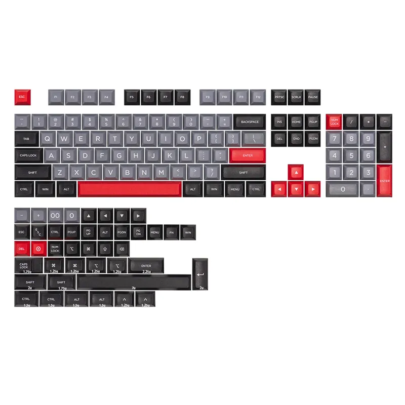 Keycaps Collectionn: MDA / XDA / CHERRY Profile PBT/ABS Dye-sublimation Keycaps Kit for MX Mechanical Keyboard