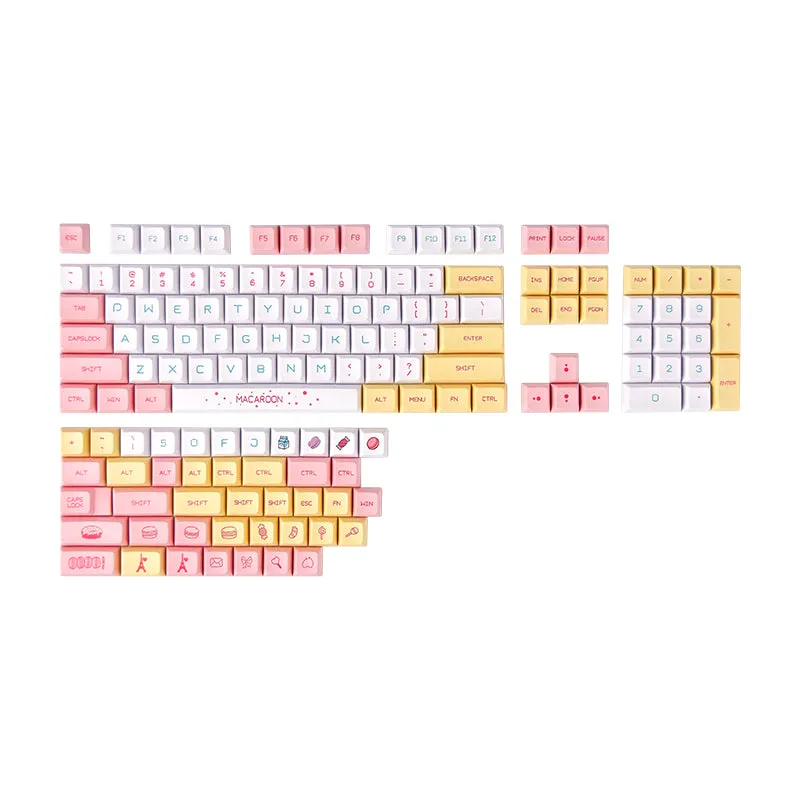 Keycaps Collectionn: MDA / XDA / CHERRY Profile PBT/ABS Dye-sublimation Keycaps Kit for MX Mechanical Keyboard