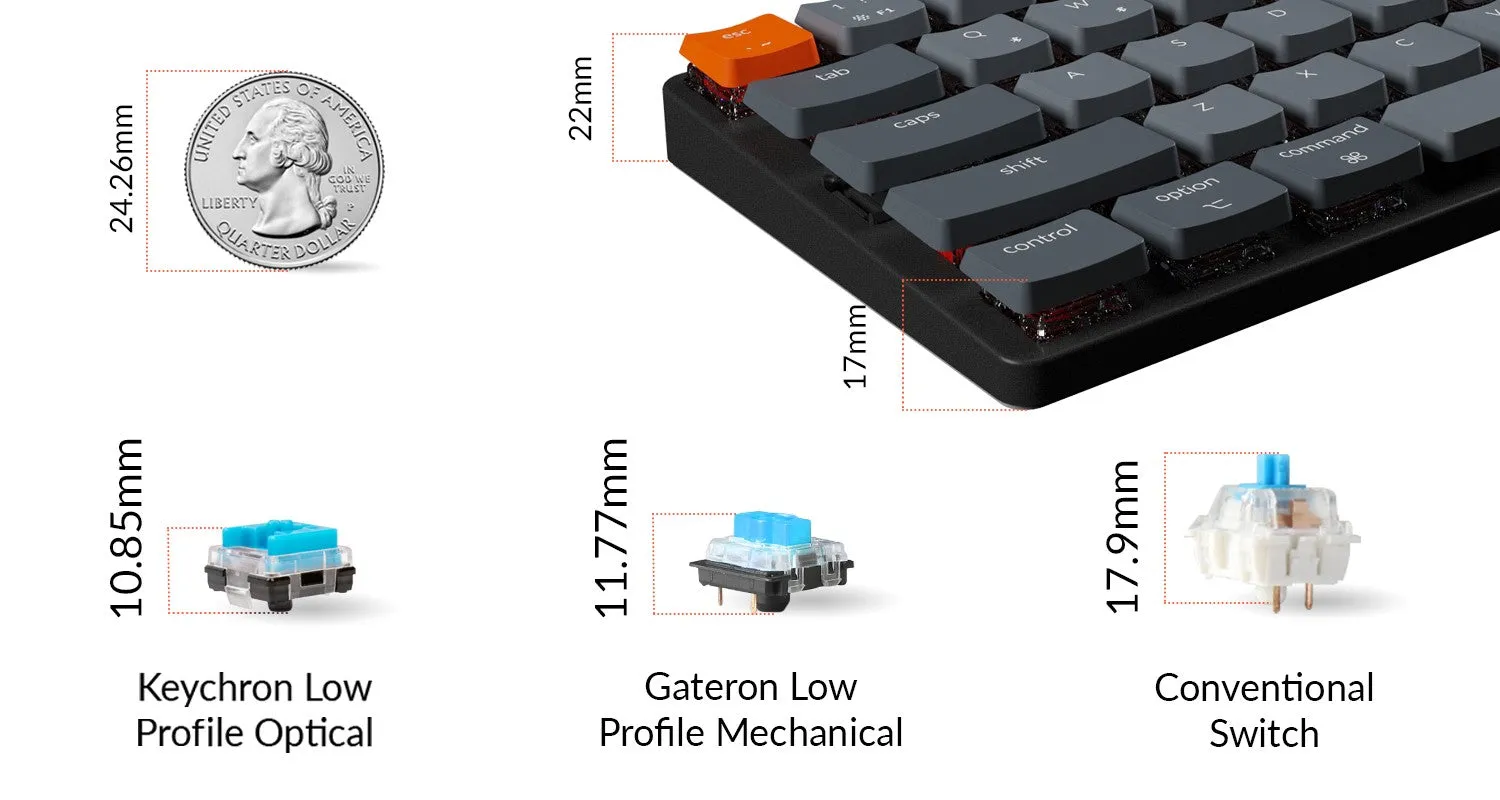 Keychron K7 - Wireless Mechanical Keyboard