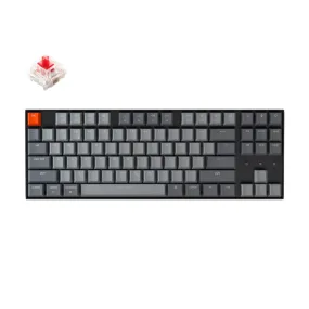 Keychron K8 87 Key Hot-Swappable Gateron Mechanical Keyboard White Led Red Switches