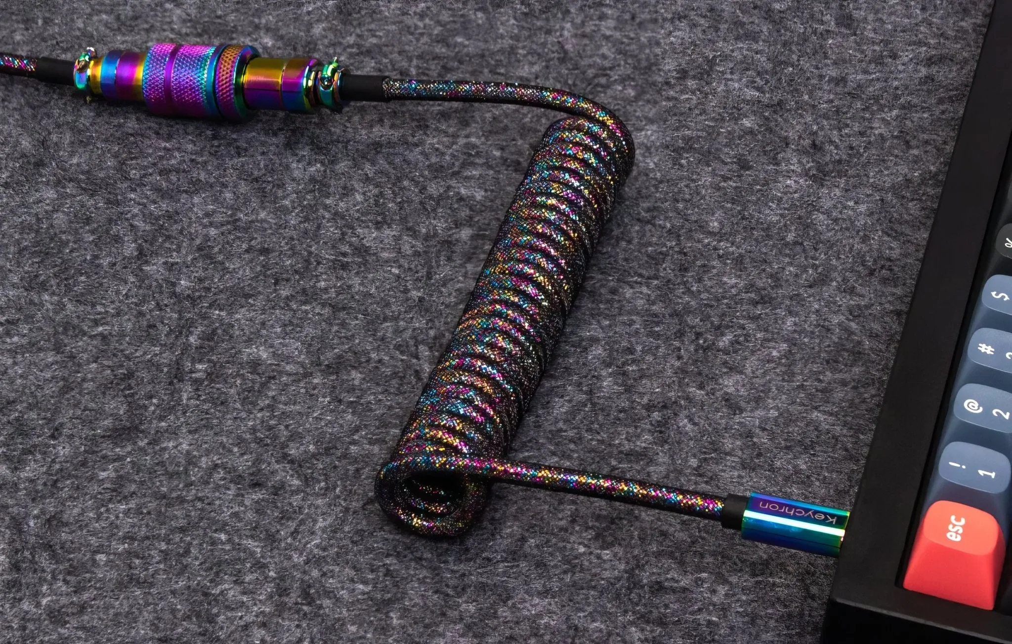 Keychron Premium Coiled Aviator Cable