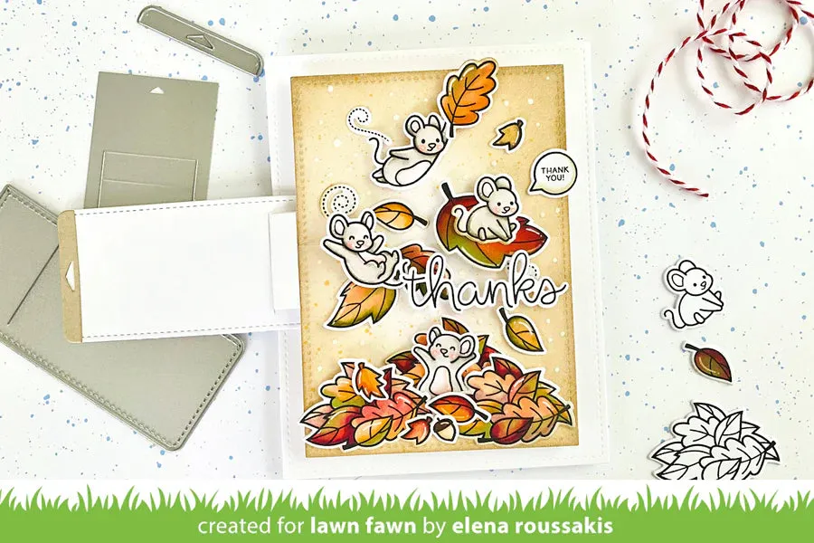 LAWN FAWN: You Autumn Know | Stamp, Coloring Stencil & Die Bundle