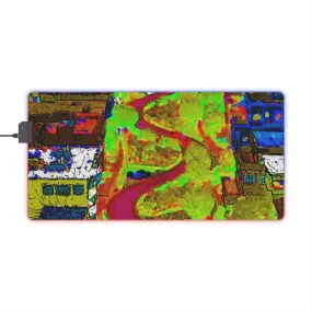 LED Gaming Mouse Pad ... A Crazy Street ... 'Eight Winding Curve-Switchbacks' ... "Lombard Street, San Francisco, CA' ... Family Archives: 1970's ... Original Works ...