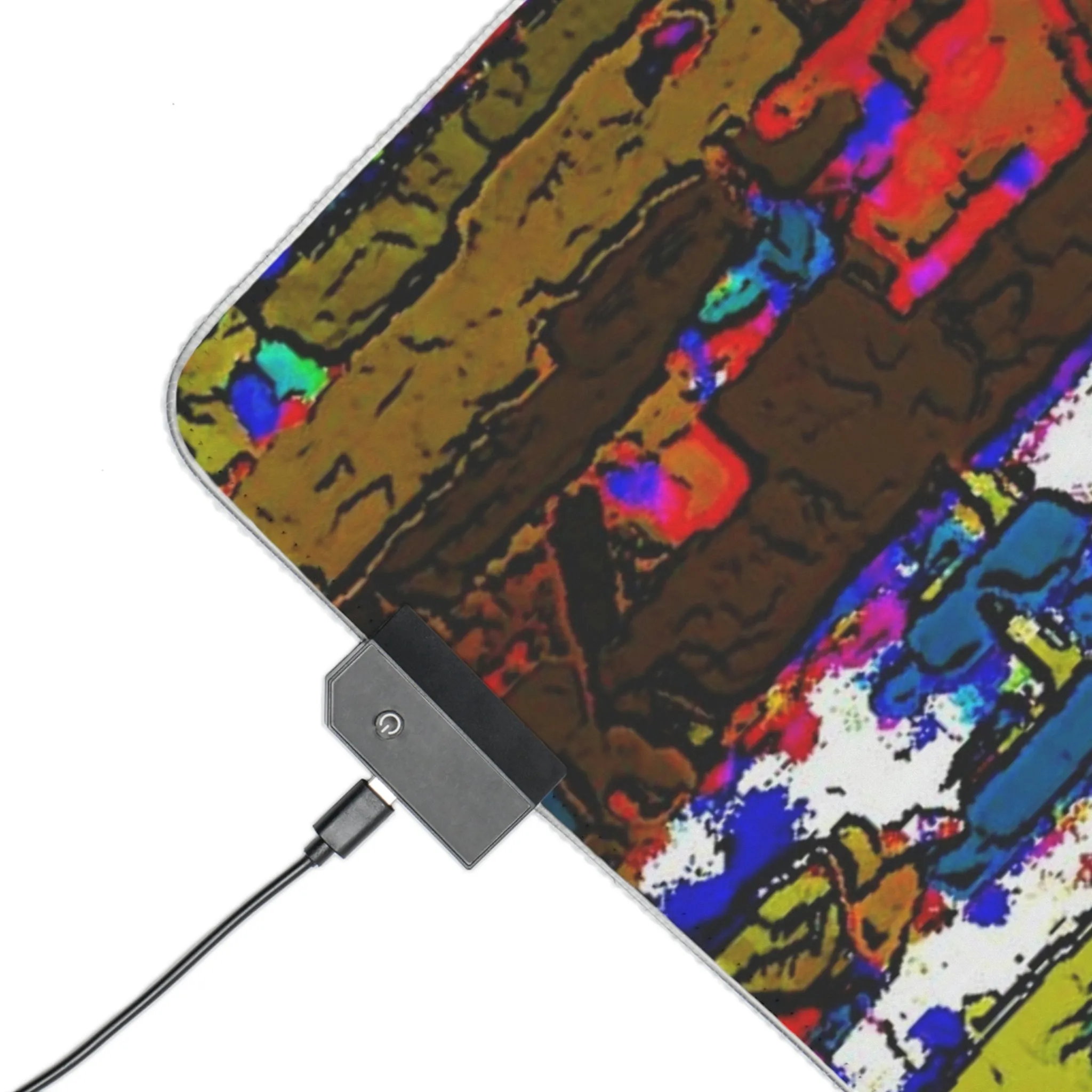LED Gaming Mouse Pad ... A Crazy Street ... 'Eight Winding Curve-Switchbacks' ... "Lombard Street, San Francisco, CA' ... Family Archives: 1970's ... Original Works ...