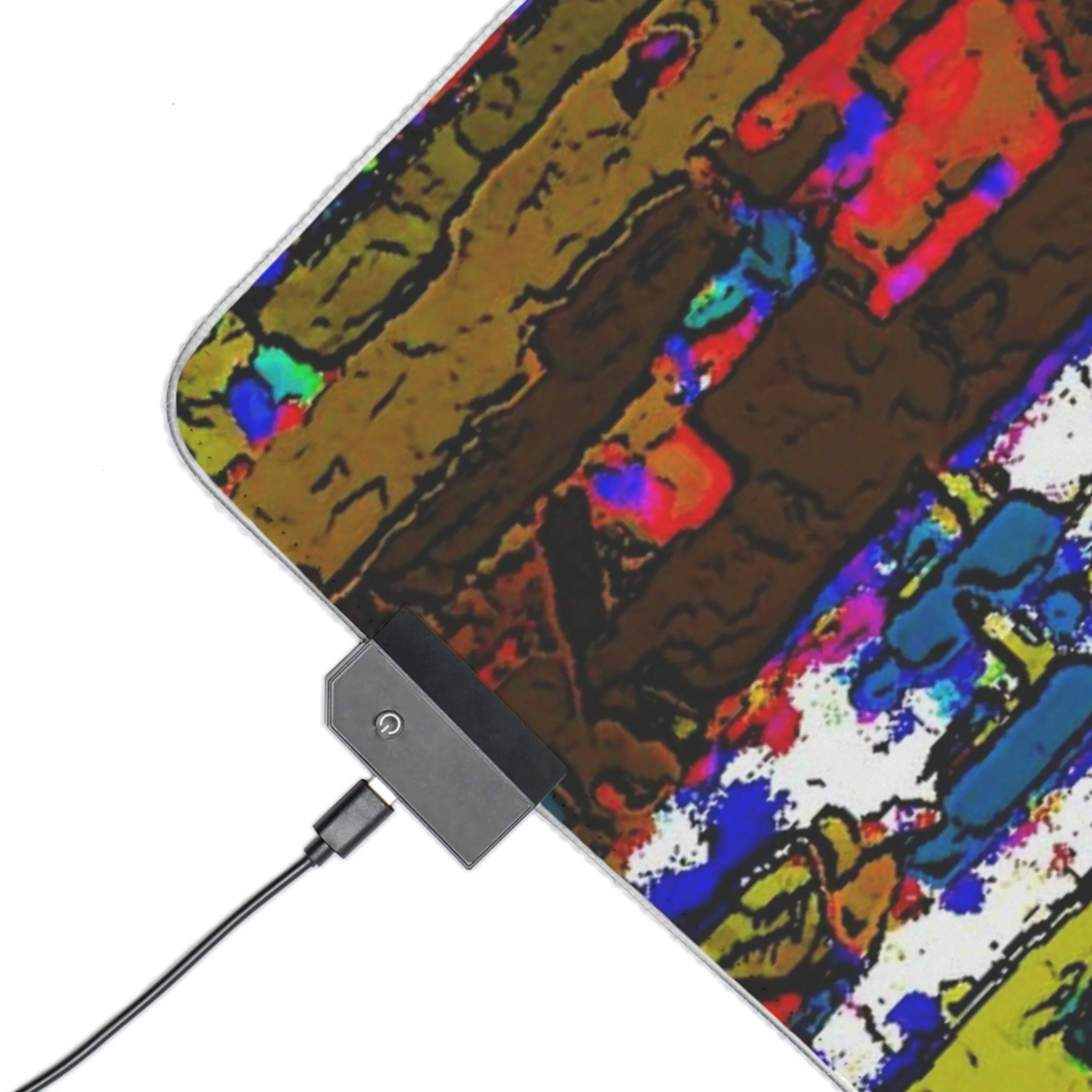 LED Gaming Mouse Pad ... A Crazy Street ... 'Eight Winding Curve-Switchbacks' ... "Lombard Street, San Francisco, CA' ... Family Archives: 1970's ... Original Works ...