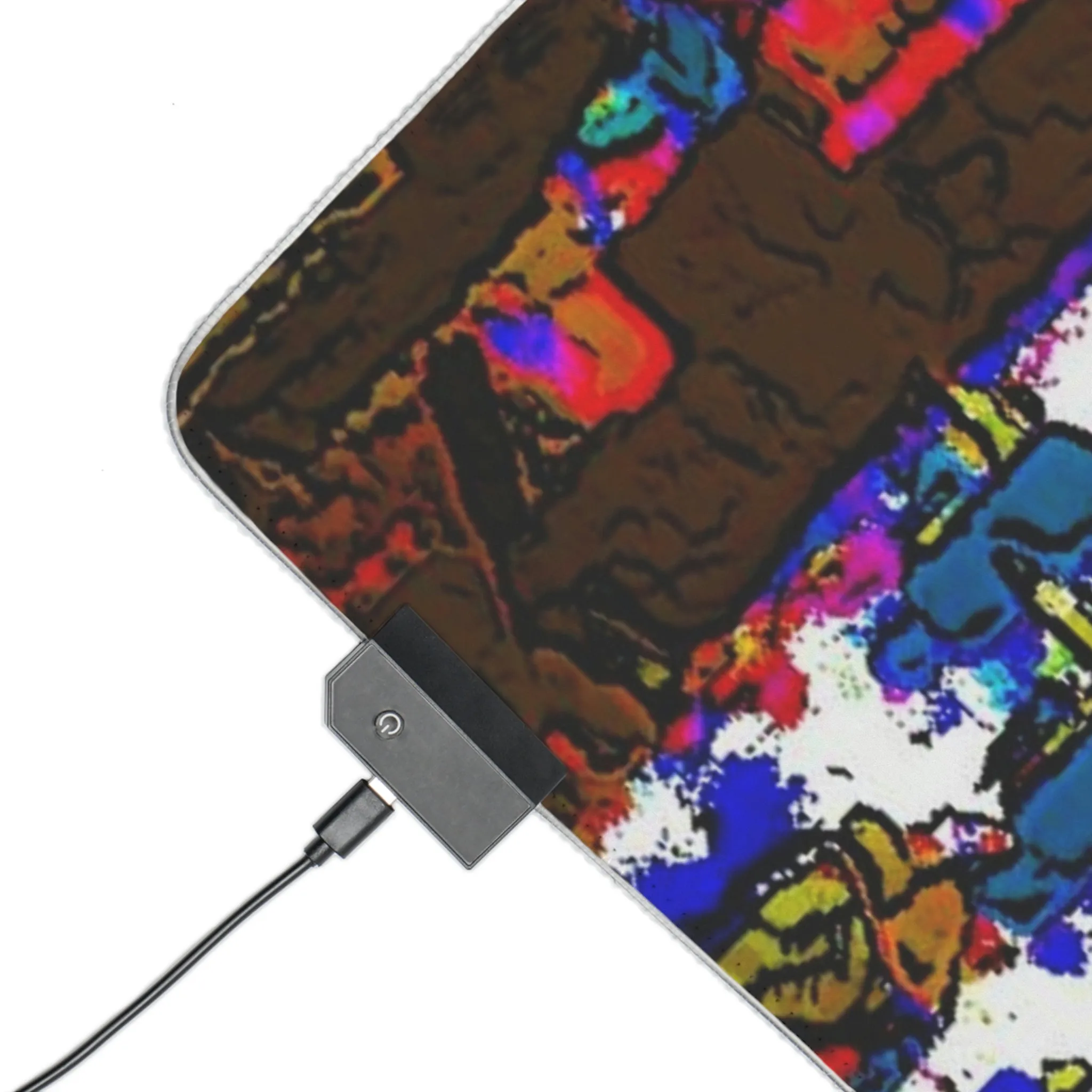 LED Gaming Mouse Pad ... A Crazy Street ... 'Eight Winding Curve-Switchbacks' ... "Lombard Street, San Francisco, CA' ... Family Archives: 1970's ... Original Works ...