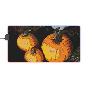 LED Gaming Mouse Pad ... Halloween - Pumpkins - 'Trick-Or-Treat' ... More Than A Season ... "Its A Feeling & Celebration Of Life" ...