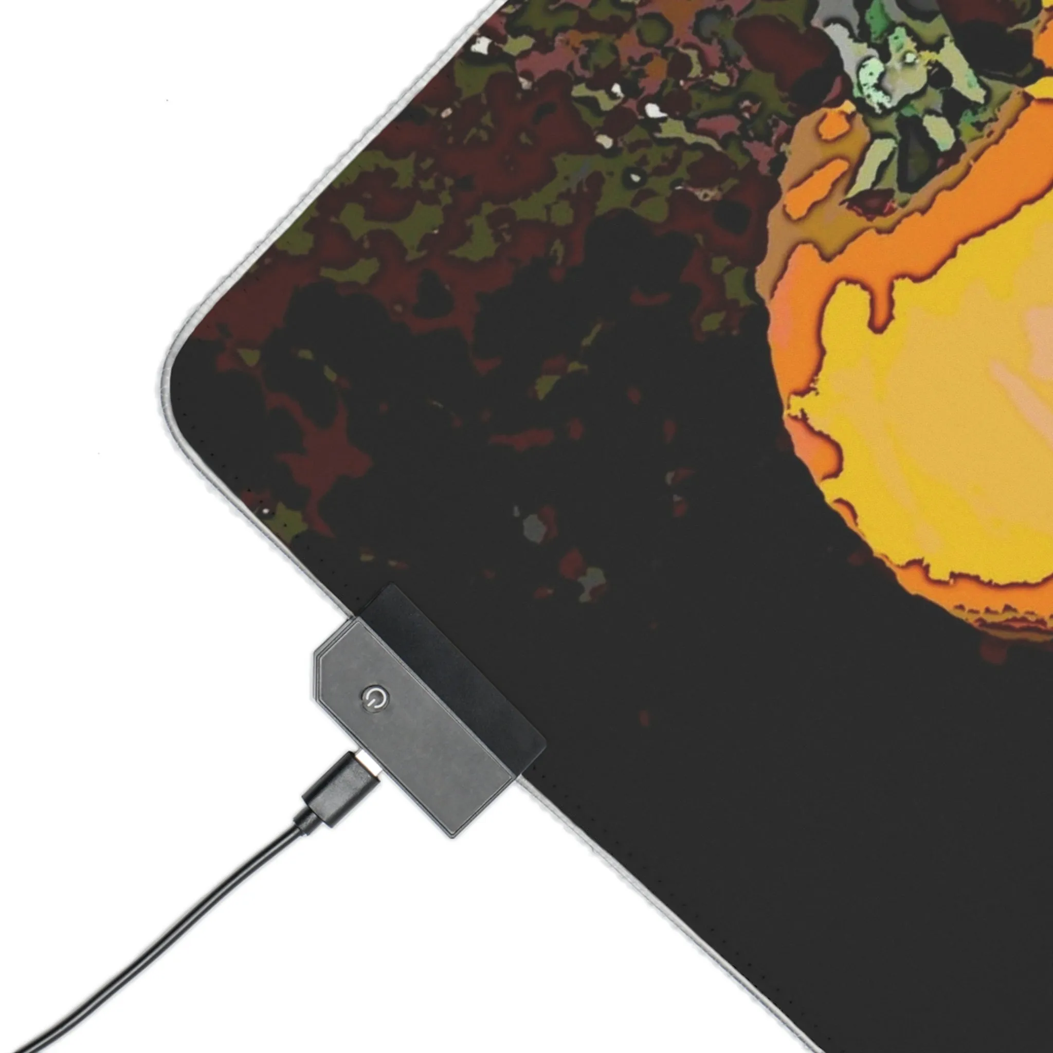 LED Gaming Mouse Pad ... Halloween - Pumpkins - 'Trick-Or-Treat' ... More Than A Season ... "Its A Feeling & Celebration Of Life" ...