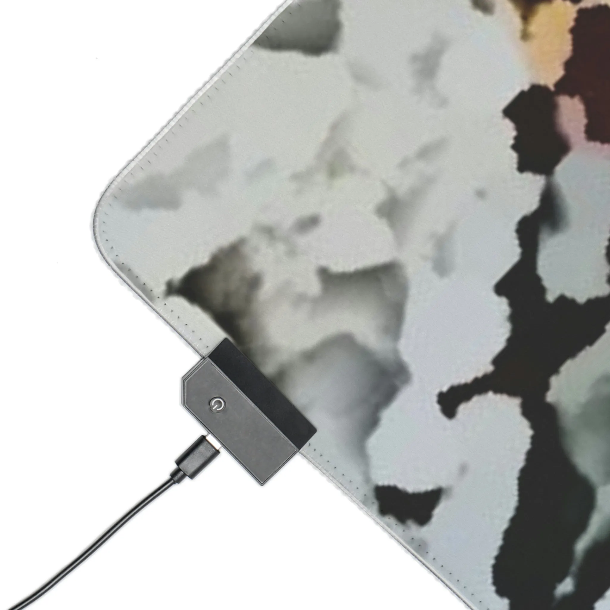 LED Gaming Mouse Pad ... "A Friendly Flower" ... Pointsettia 'Pointing' ... Original Works ... (Supplied Photograph) ...