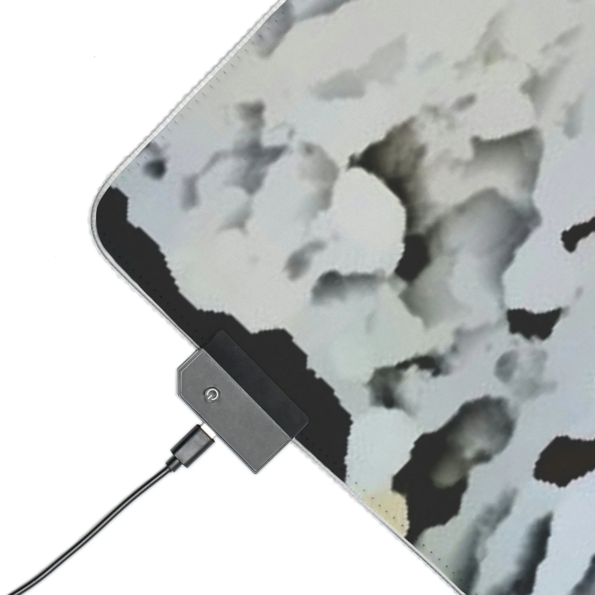 LED Gaming Mouse Pad ... "A Friendly Flower" ... Pointsettia 'Pointing' ... Original Works ... (Supplied Photograph) ...