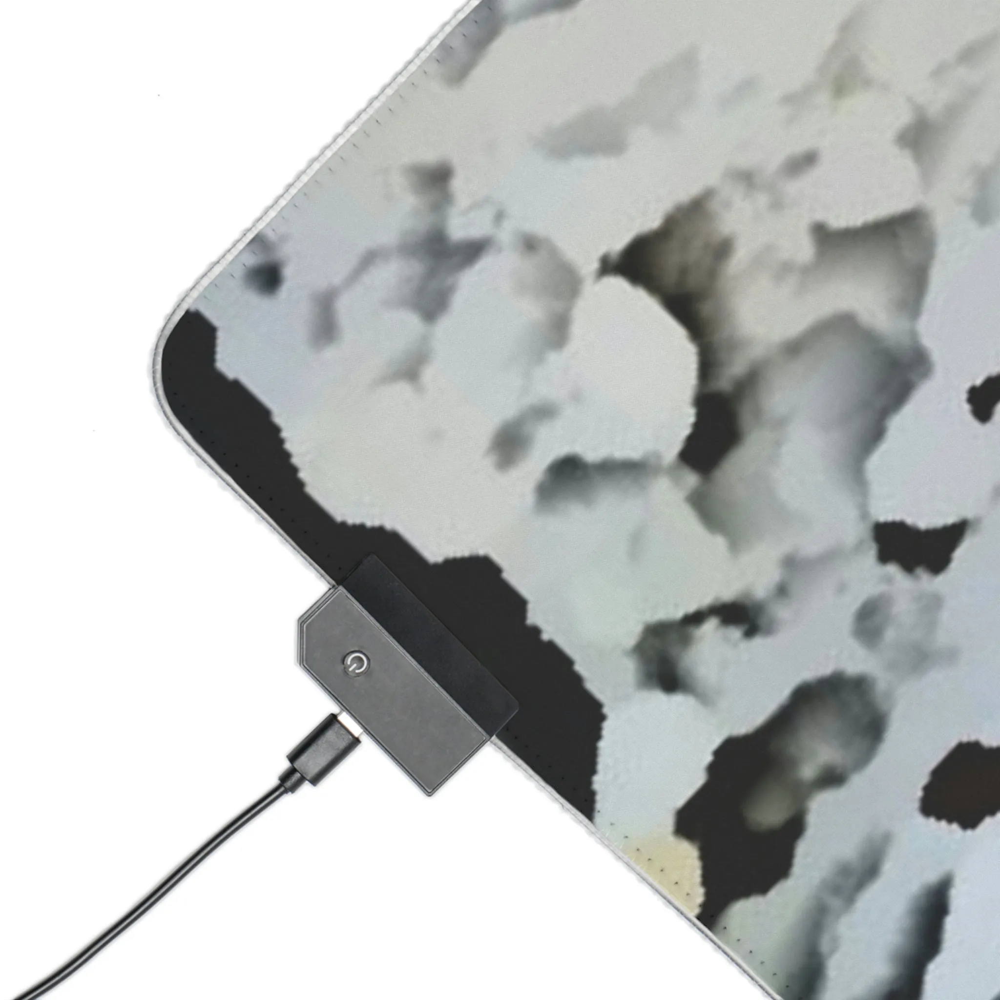 LED Gaming Mouse Pad ... "A Friendly Flower" ... Pointsettia 'Pointing' ... Original Works ... (Supplied Photograph) ...