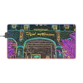LED Gaming Mouse Pad ... "La Grande Entree" At: 'The Pink Palace' ... The Royal Hawai'ian ... Honolulu, HI ... '27Oct2014' ... Original Works ...
