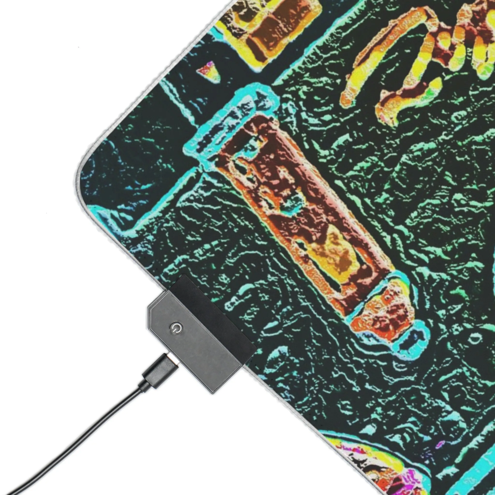 LED Gaming Mouse Pad ... "La Grande Entree" At: 'The Pink Palace' ... The Royal Hawai'ian ... Honolulu, HI ... '27Oct2014' ... Original Works ...
