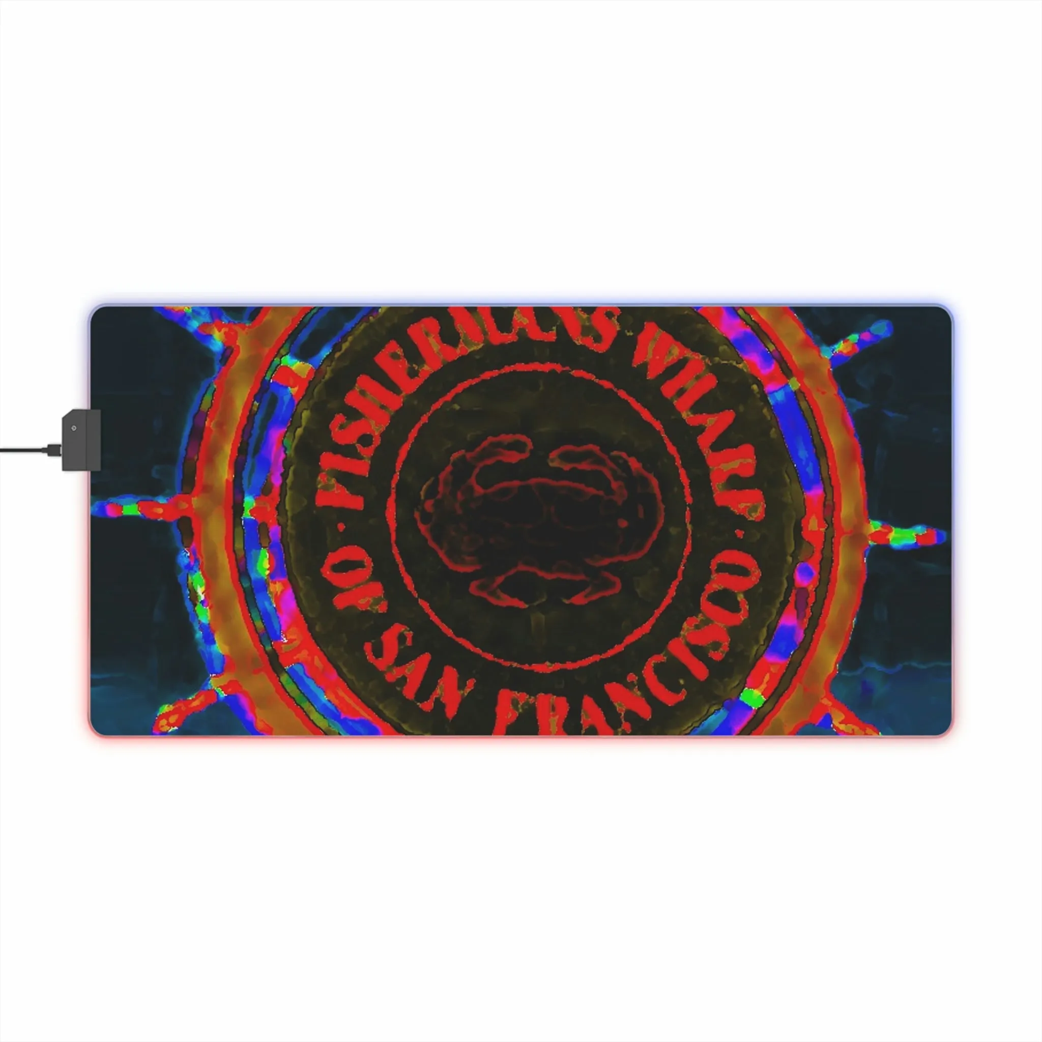 LED Gaming Mouse Pad ...  "No.9 Fishermen's Grotto - Fishermen's Wharf, SF, California" ... Family Archives: 1970's ... Original Works ...