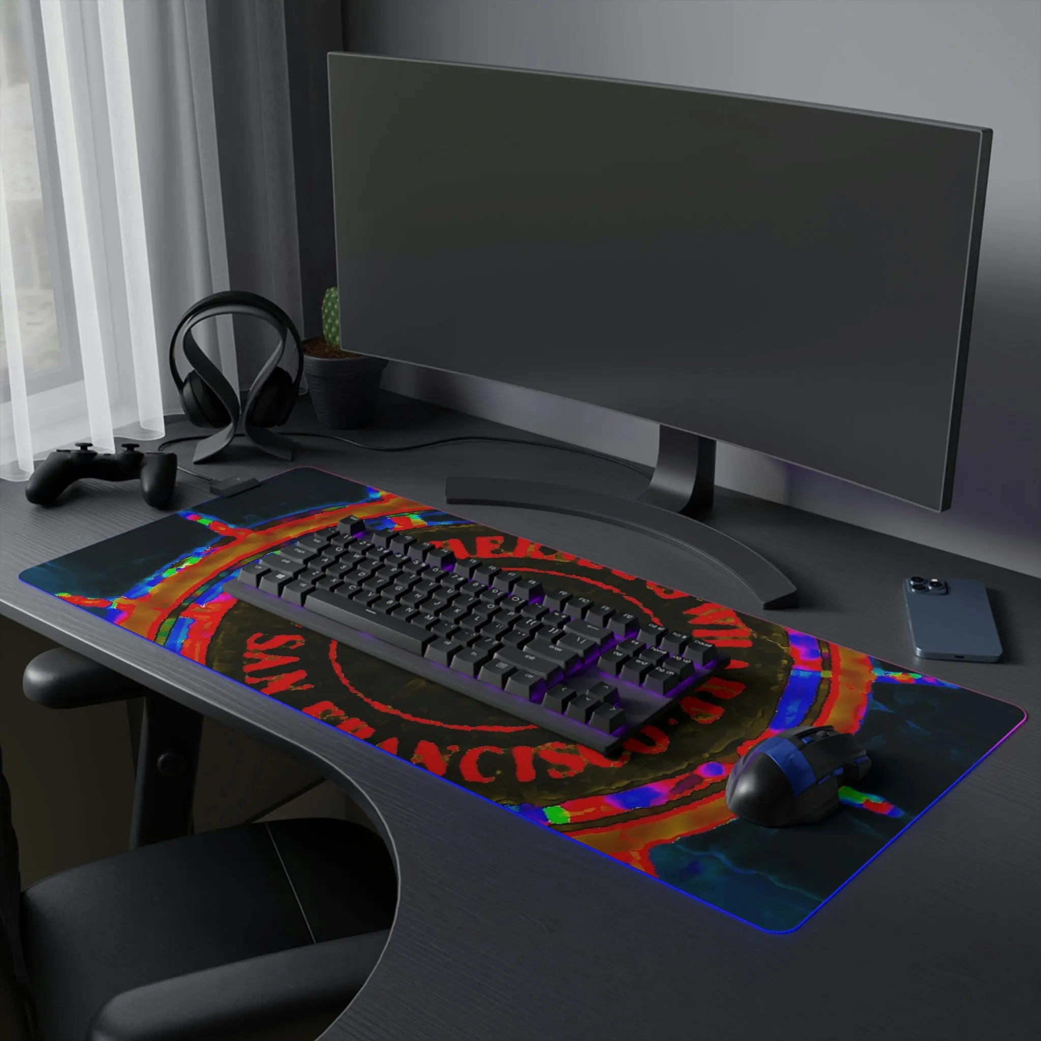 LED Gaming Mouse Pad ...  "No.9 Fishermen's Grotto - Fishermen's Wharf, SF, California" ... Family Archives: 1970's ... Original Works ...