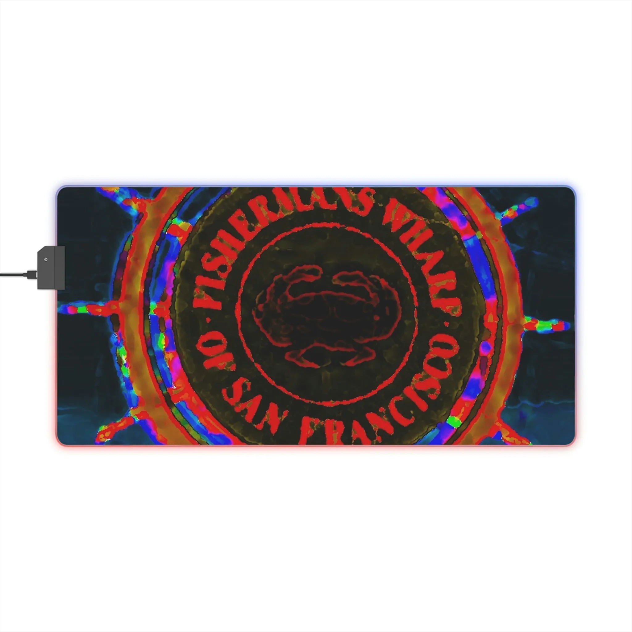 LED Gaming Mouse Pad ...  "No.9 Fishermen's Grotto - Fishermen's Wharf, SF, California" ... Family Archives: 1970's ... Original Works ...