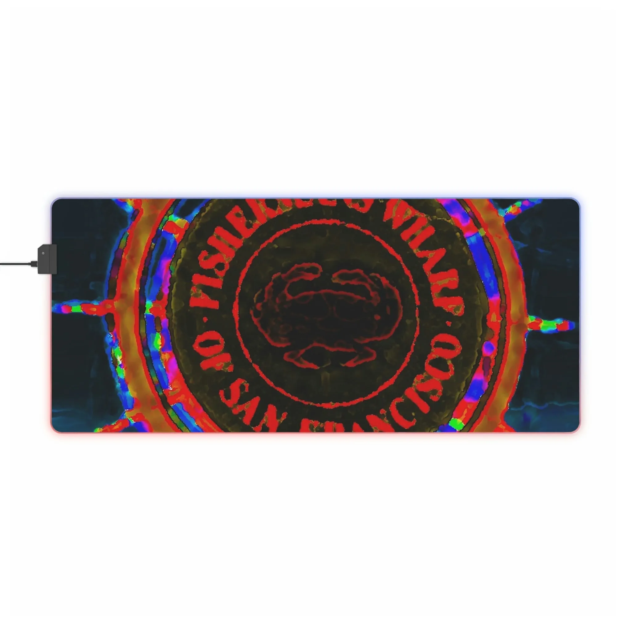 LED Gaming Mouse Pad ...  "No.9 Fishermen's Grotto - Fishermen's Wharf, SF, California" ... Family Archives: 1970's ... Original Works ...