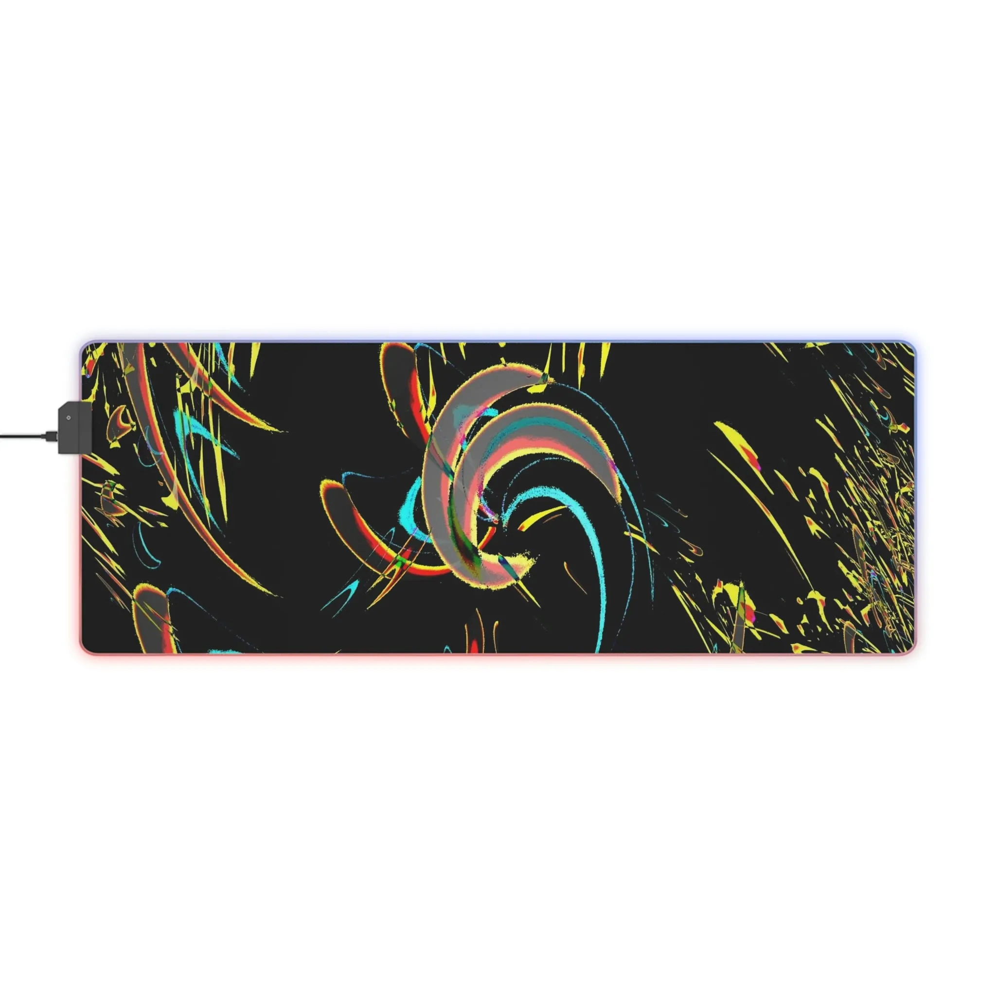 LED Gaming Mouse Pad ... "Waning Moon" ... Central Idaho ... October 2022 ... Rendering Time: 22 Hours ... Original Works ...