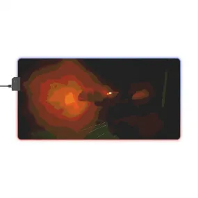 LED Gaming Mouse Pad ... Ruger .357 Magnum Early-Morning-Target-Practice ... 'Circa April 2022' ... Original Works ...