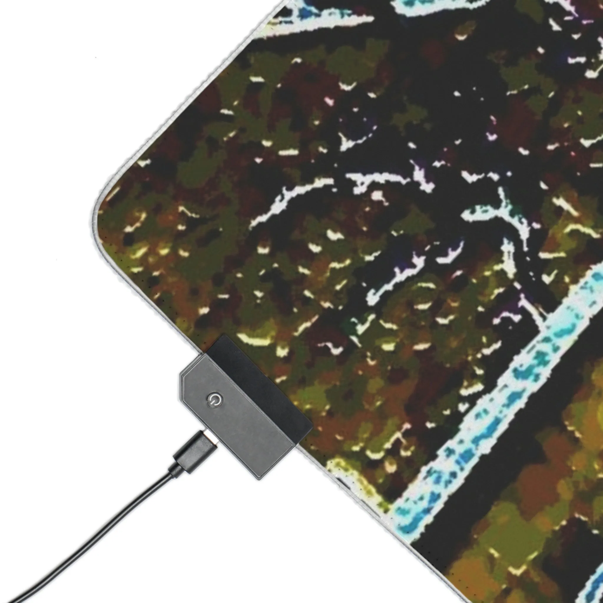LED Gaming Mouse Pad ... Walikng The Streets & Alleys ... 'Strolling The Canals ... '  ... Original Works  ...