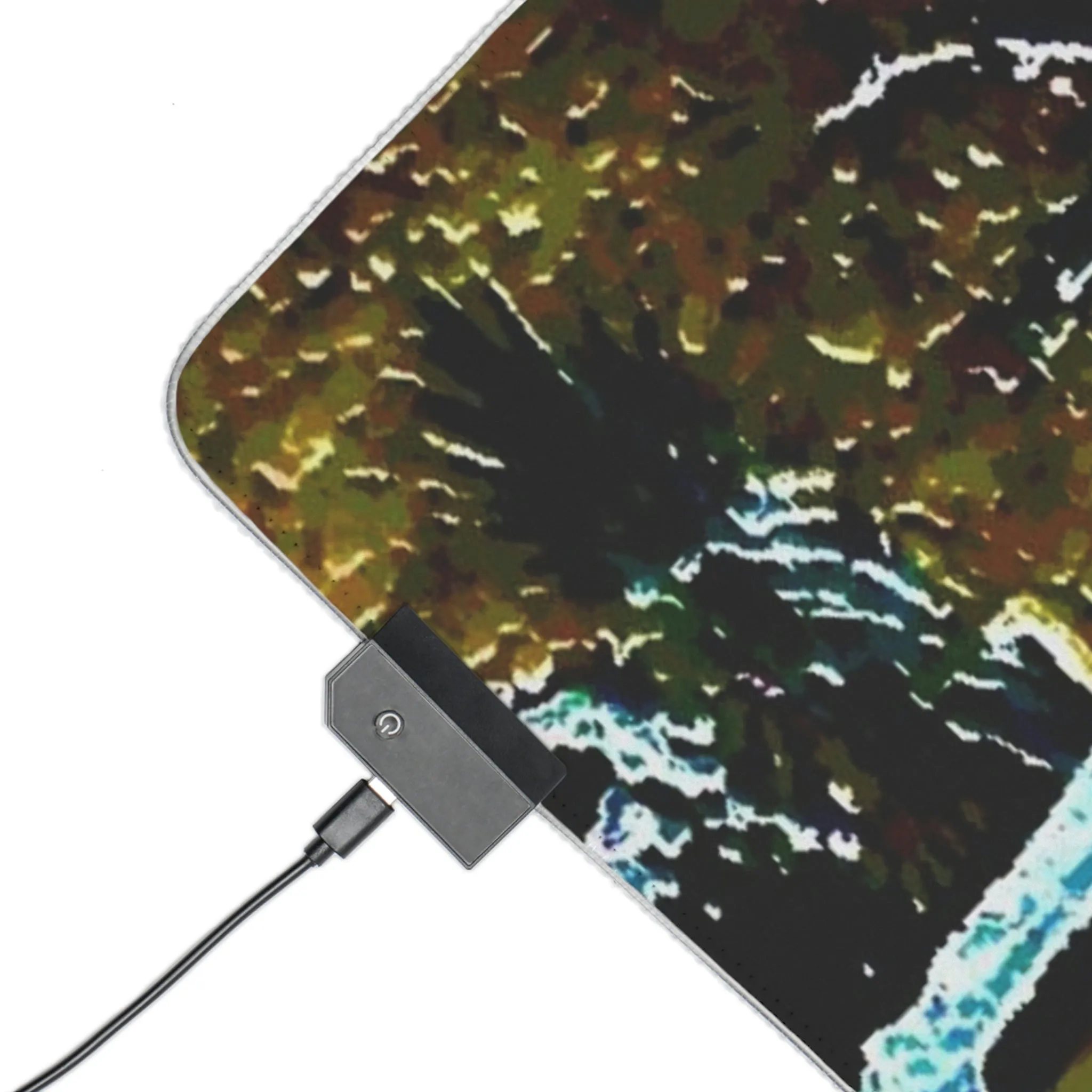 LED Gaming Mouse Pad ... Walikng The Streets & Alleys ... 'Strolling The Canals ... '  ... Original Works  ...