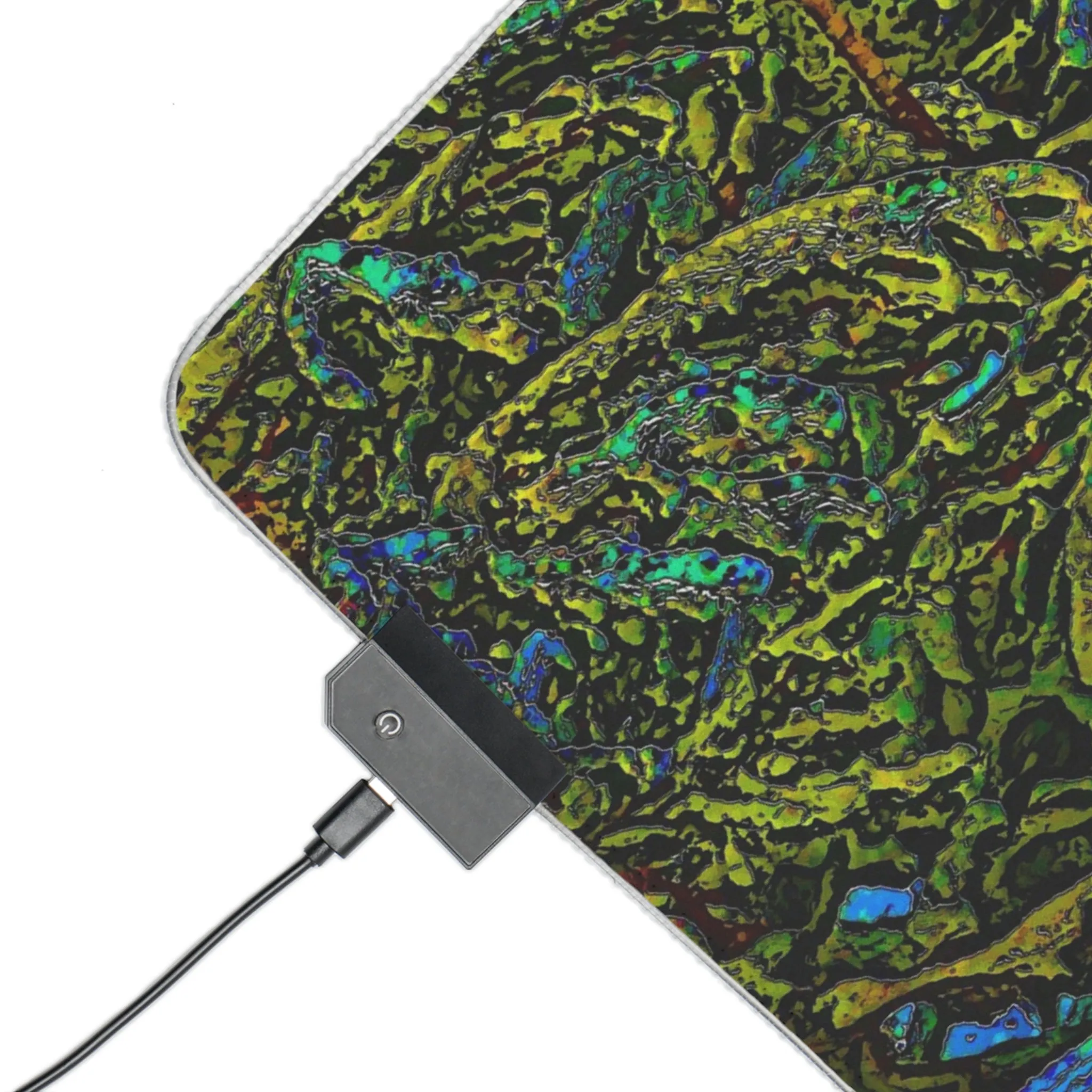 LED Gaming Mouse Pad ... Yep ... "Another Day ... Riding Through The Wilderness ... " ... February 2023 ... Original Works ...