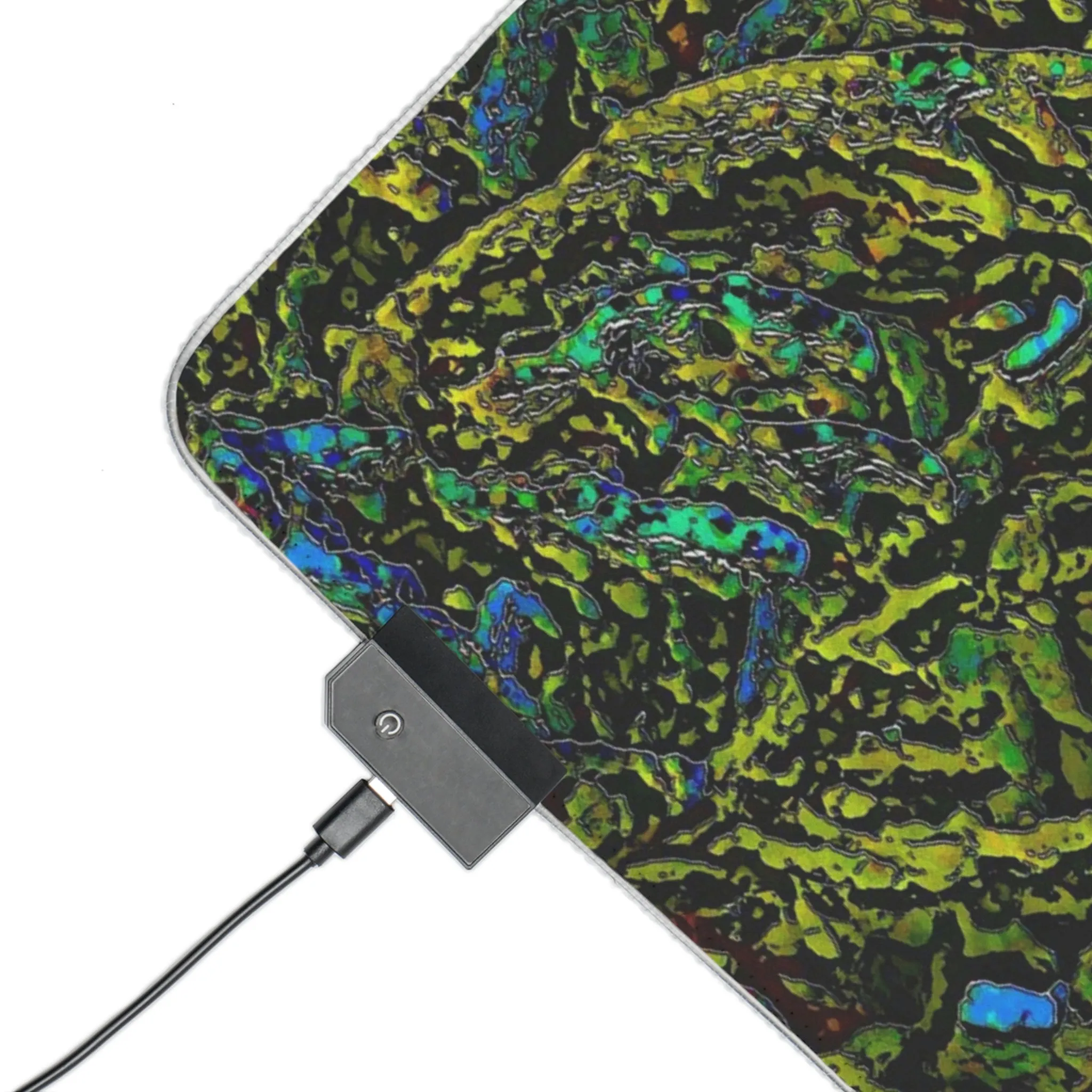 LED Gaming Mouse Pad ... Yep ... "Another Day ... Riding Through The Wilderness ... " ... February 2023 ... Original Works ...