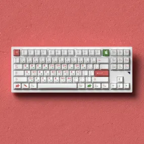 [LIMITED] GLOVE x Domikey the Year of Rabbit PBT Dye sub Cherry profile keycaps all over dyesub limited edition