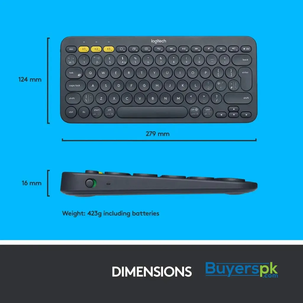 Logitech K380 Multi-device Bluetooth Keyboard