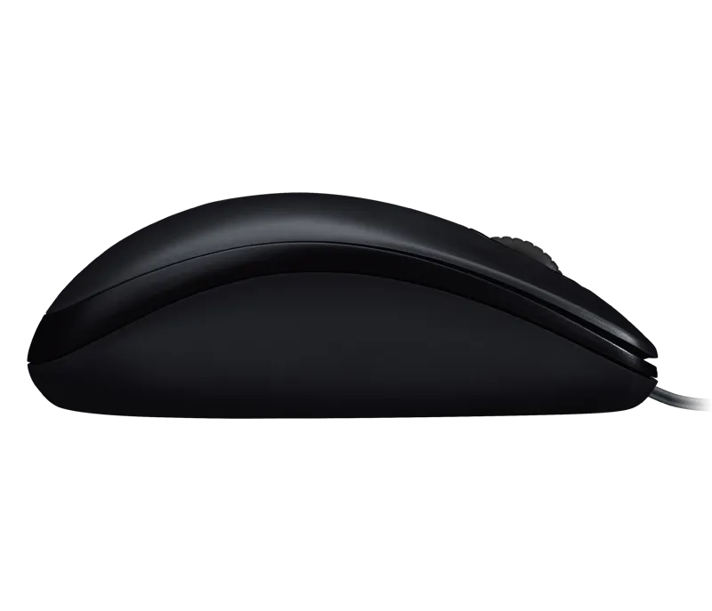 Logitech M100r Wired USB Mouse (Black)