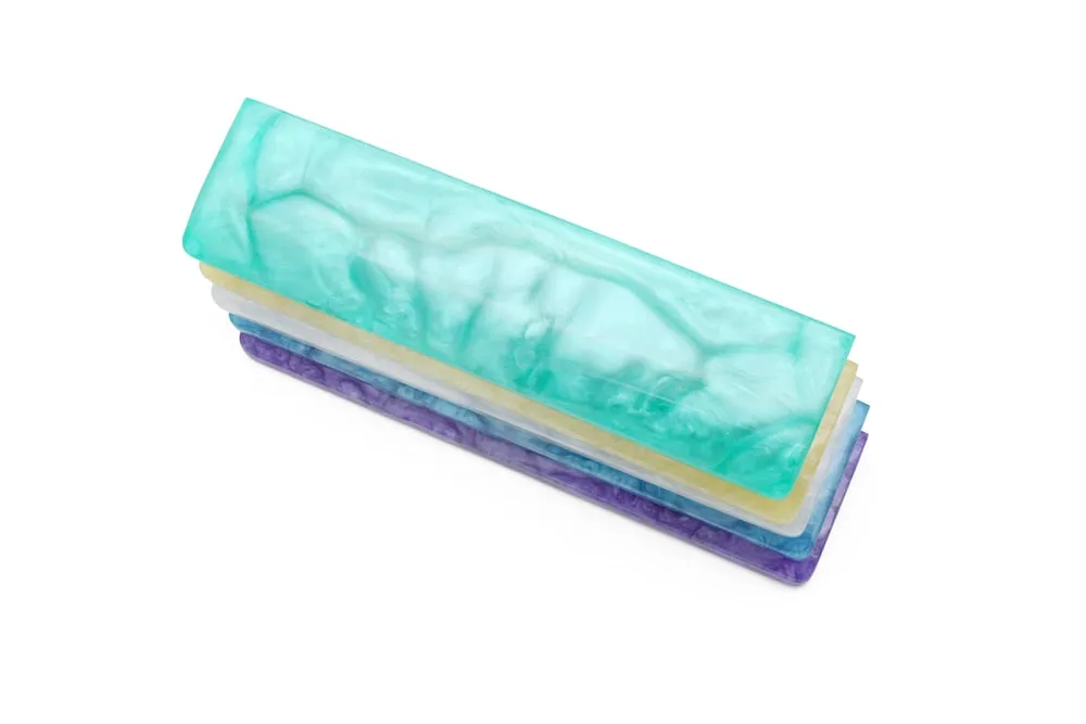 LOOP Resin Wrist Rest Handmade Wrist with Rubber feet for mechanical keyboards gh60 xd60 xd64 60% Poker