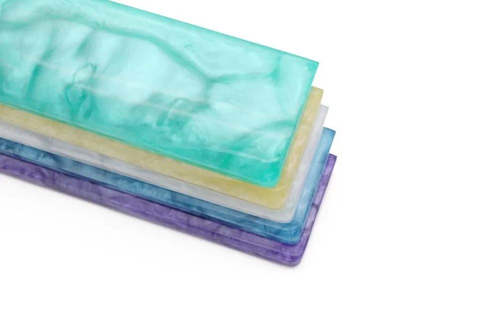LOOP Resin Wrist Rest Handmade Wrist with Rubber feet for mechanical keyboards gh60 xd60 xd64 60% Poker