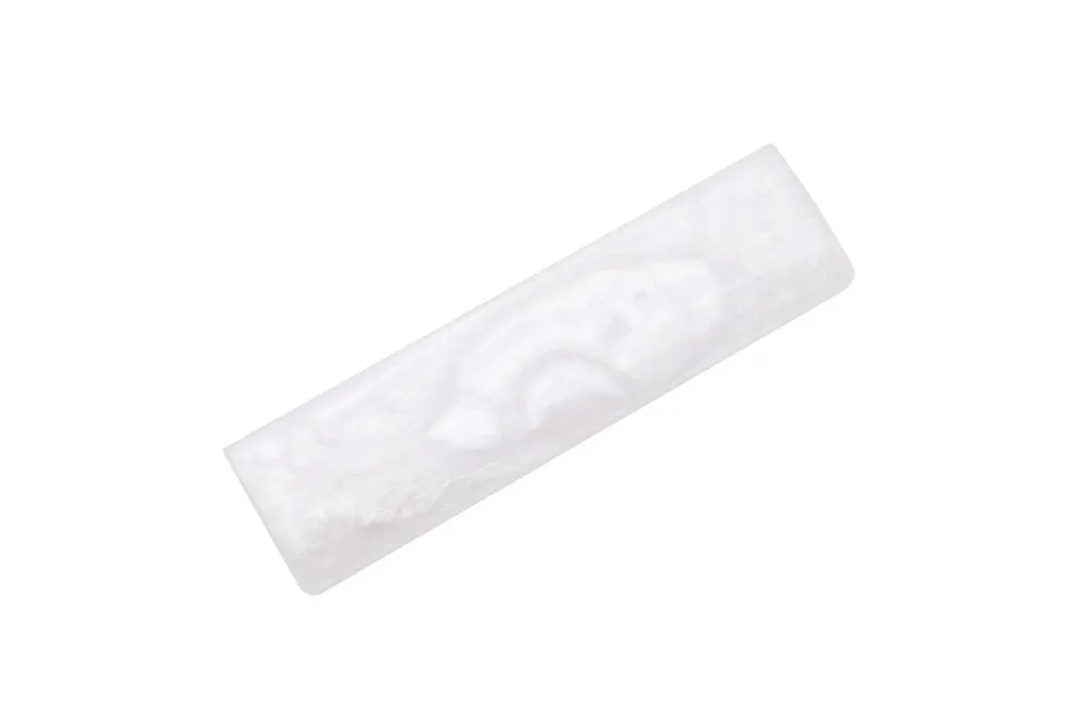 LOOP Resin Wrist Rest Handmade Wrist with Rubber feet for mechanical keyboards gh60 xd60 xd64 60% Poker