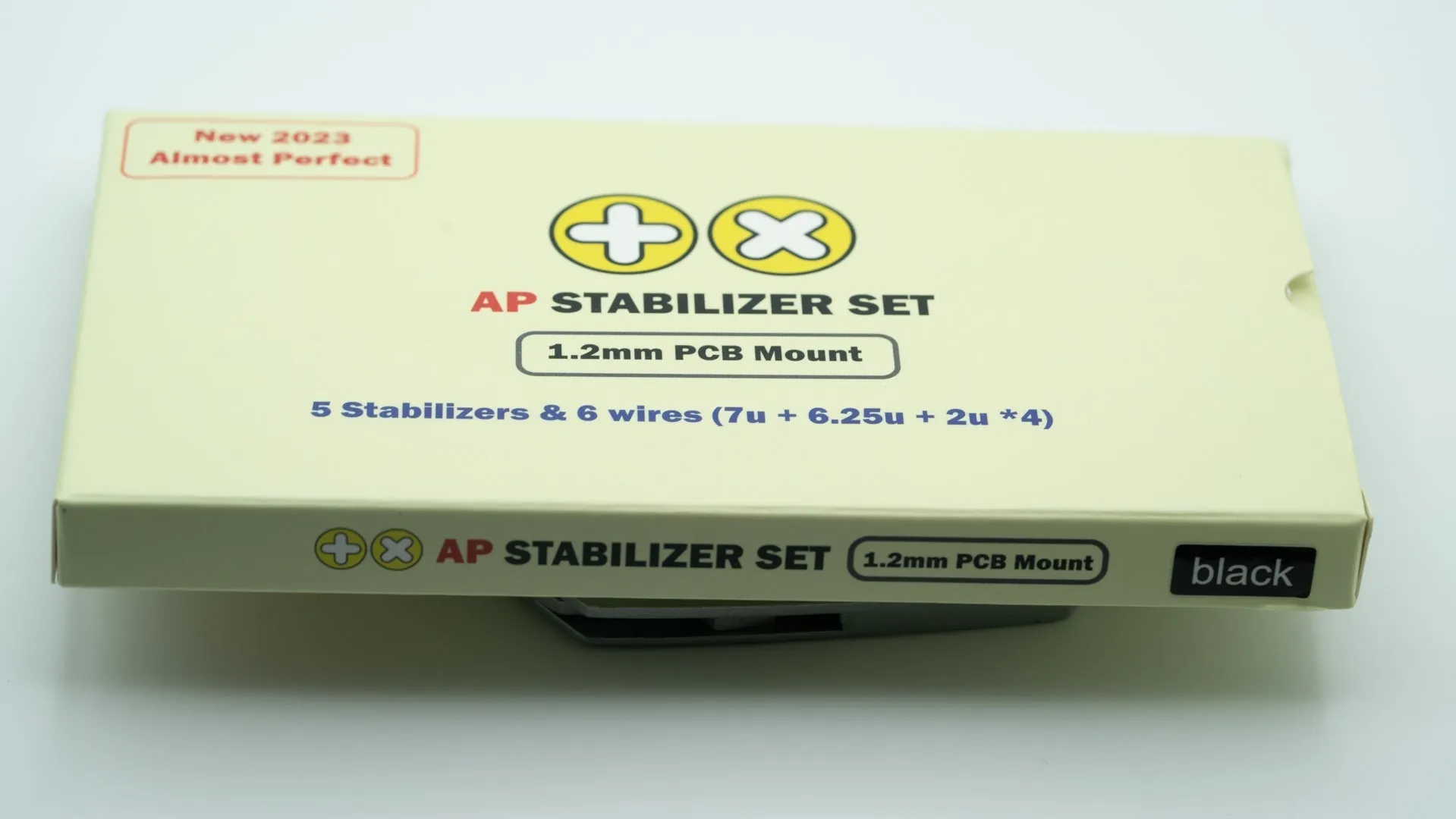 Lubed and Wire-Balanced TX "AP" Clip-In Keyboard Stabilizers (Rev.4)