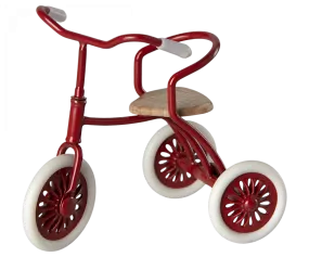Maileg Abri à tricycle, Mouse - Red