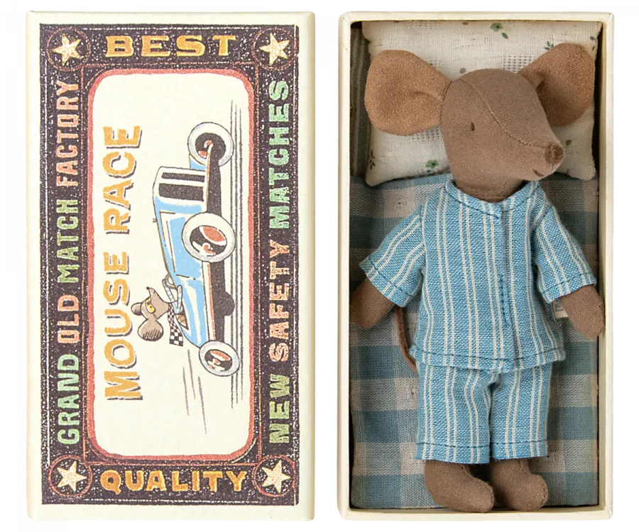Maileg Big brother mouse in matchbox