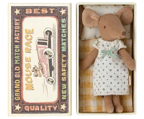 Maileg Big sister mouse in matchbox